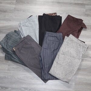7 Pairs of Express Editor Work Pants / Trousers size 6